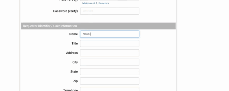 Adding a User